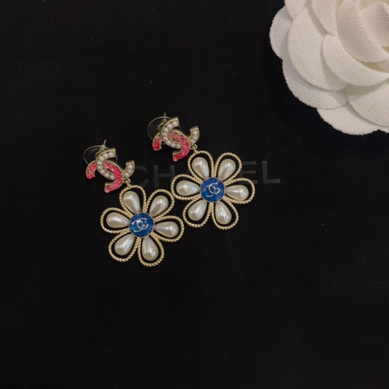 Ch*el earrings